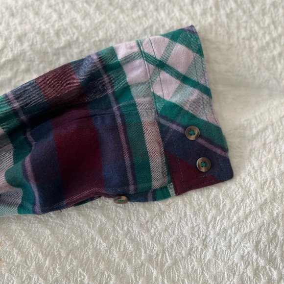 Natural Reflections men bottom up plaid shirt - Picture 8 of 8